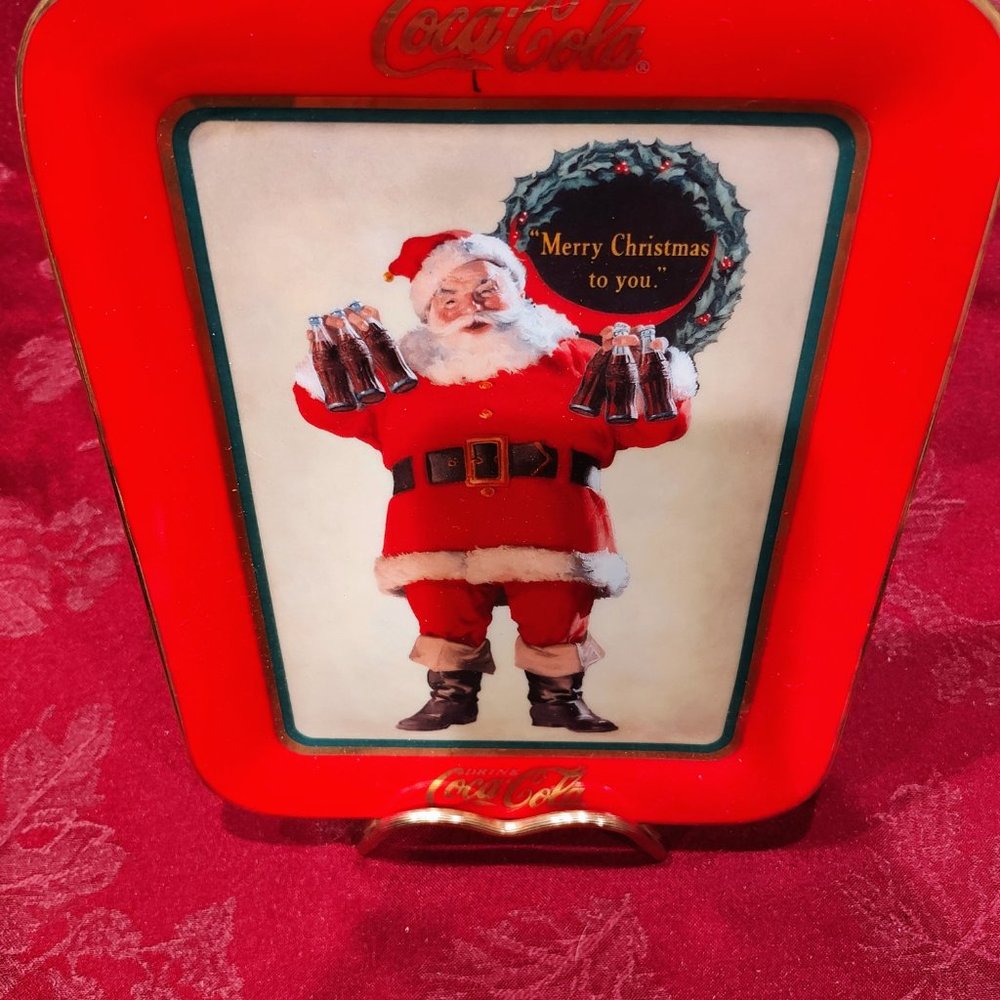 Vintage The Franklin Mint Heirloom Coca Cola Plate Bundle! Set of Six! - Picture 9 of 10